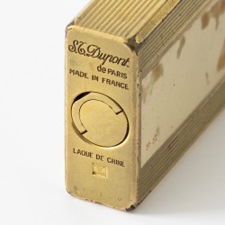 S.T. Dupont Ligne 1 'Laque de Chine' aansteker verguld