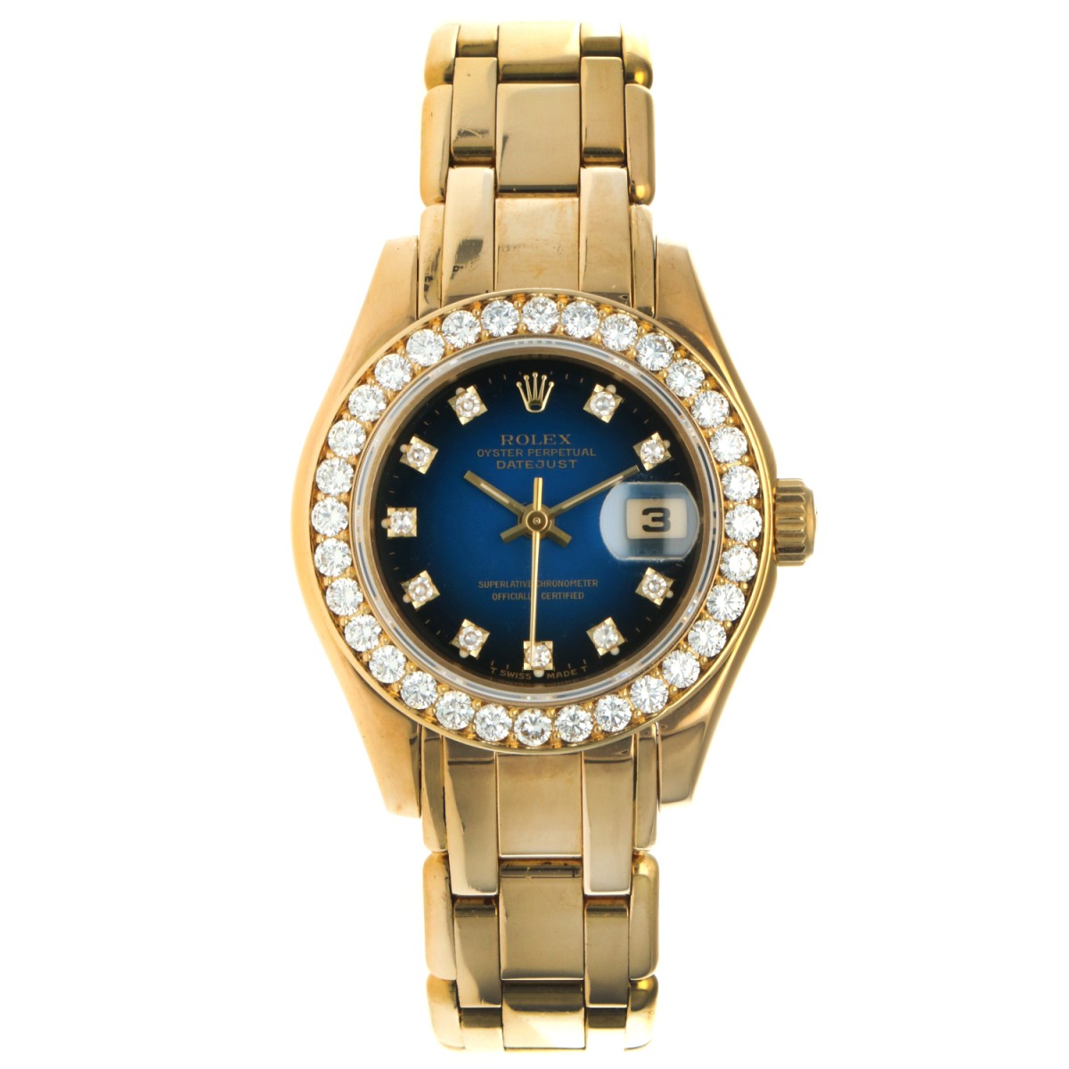 Goudwisselkantoor auction: No Reserve - Rolex Datejust Pearlmaster