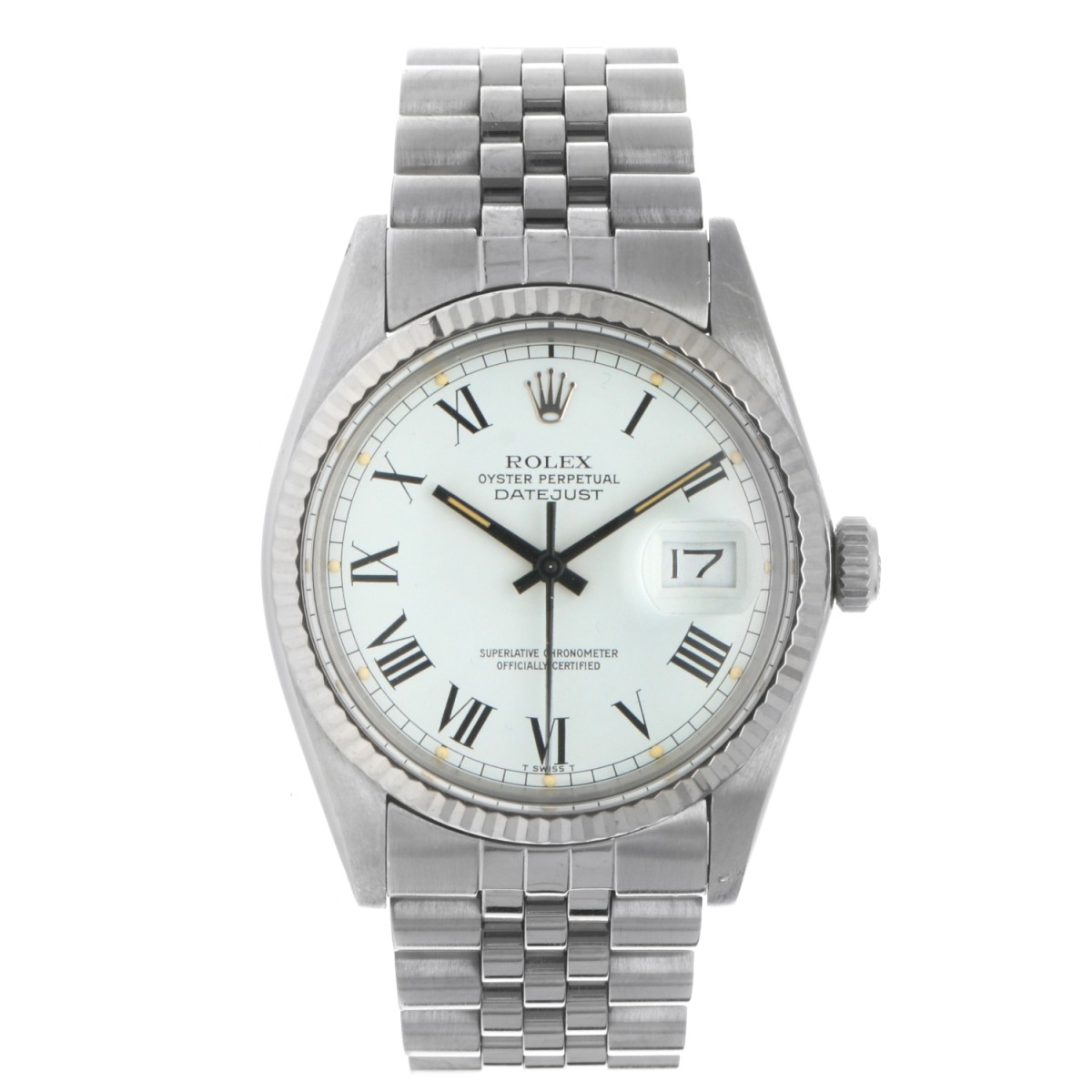 No Reserve - Rolex Datejust "Buckley" 16014 - Heren horloge - 1986