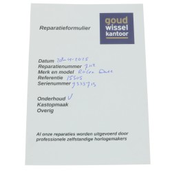 No Reserve - Rolex Date 15505 - Heren horloge - ca. 1986