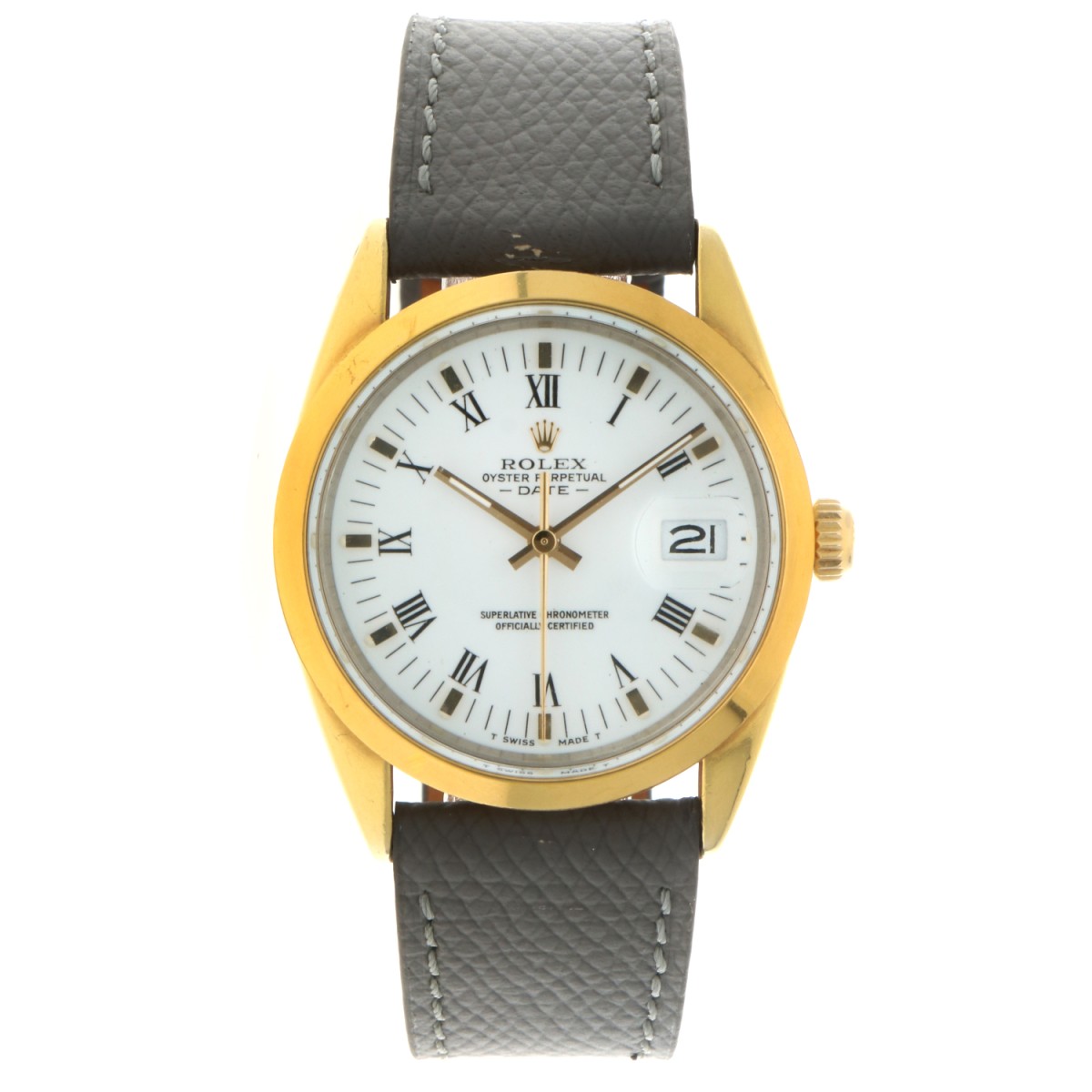 No Reserve - Rolex Date 15505 - Heren horloge - ca. 1986