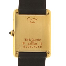 No Reserve - Cartier Tank Louis 18K. 81052 - Dames horloge - 1989