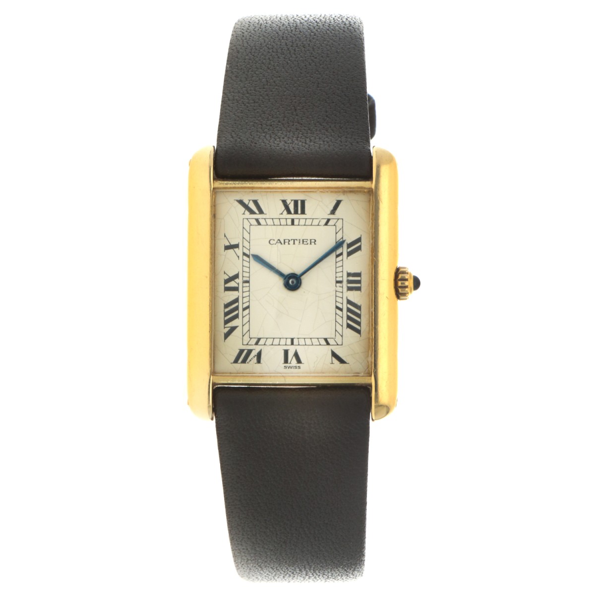 No Reserve - Cartier Tank Louis 18K. 81052 - Dames horloge - 1989