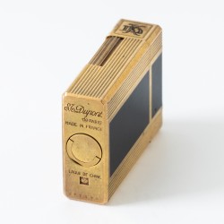 S.T. Dupont Ligne 1 small Black Lacquer aansteker verguld