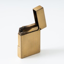 S.T. Dupont Ligne 1 Diamond Head aansteker verguld