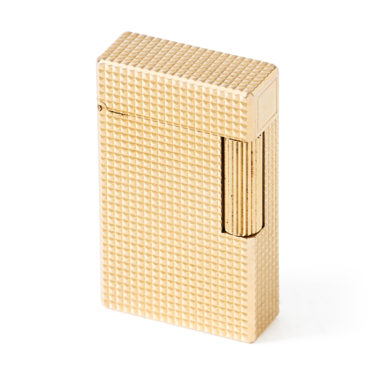 S.T. Dupont Ligne 1 Diamond Head aansteker verguld