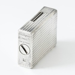 S.T. Dupont Ligne 1 small Vertical Lines aansteker verzilverd