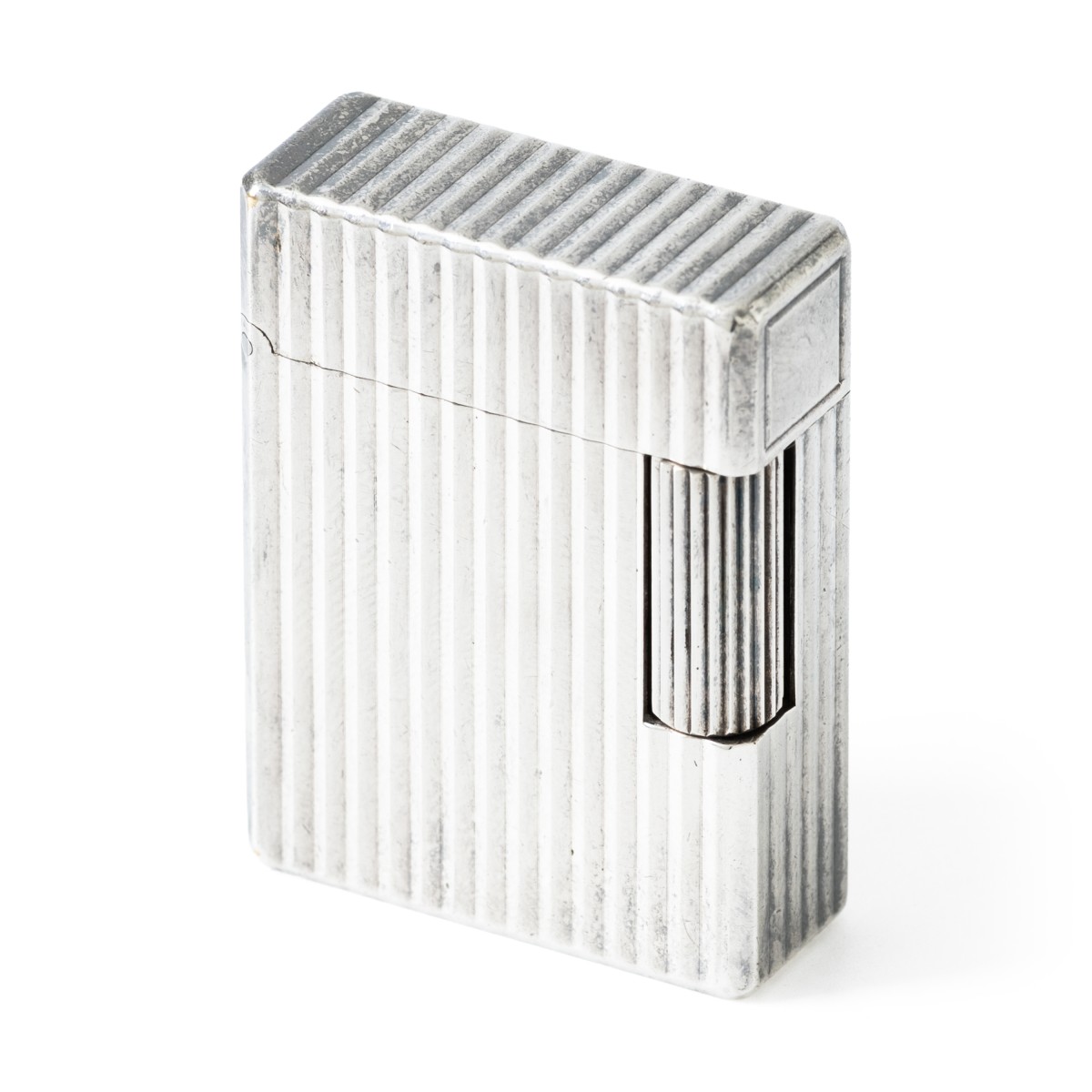 S.T. Dupont Ligne 1 small Vertical Lines aansteker verzilverd