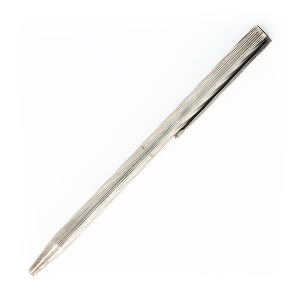S.T. Dupont Classique balpen verzilverd